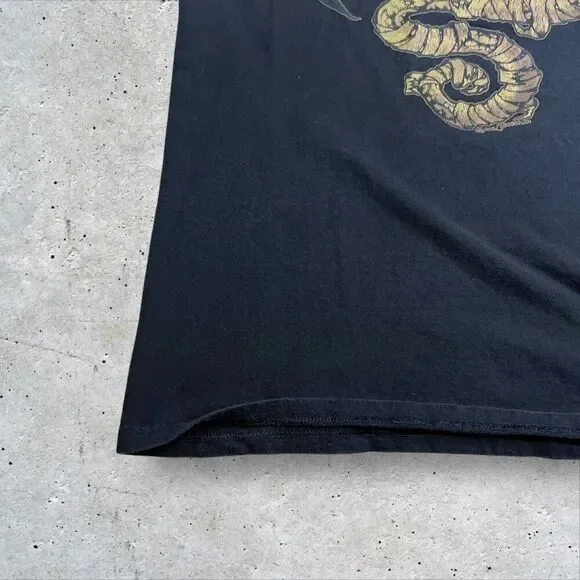 Metallica "Wherever I May Roam" T-Shirt Skull Snake Graphic Black Men's L - Picture 3 of 10